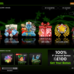 Screenshot from the main casino page of 888